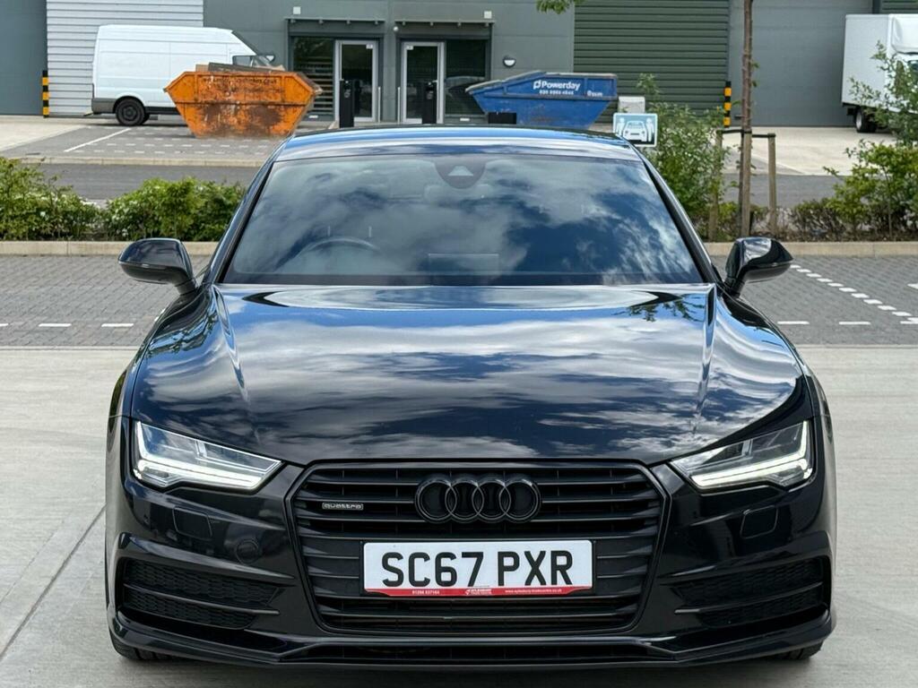 Audi A7 Hatchback 3.0 Tdi V6 Black Edition Sportback S Tro SC67PXR Black #5