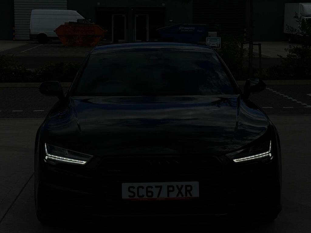 Audi A7 Hatchback 3.0 Tdi V6 Black Edition Sportback S Tro SC67PXR Black #6