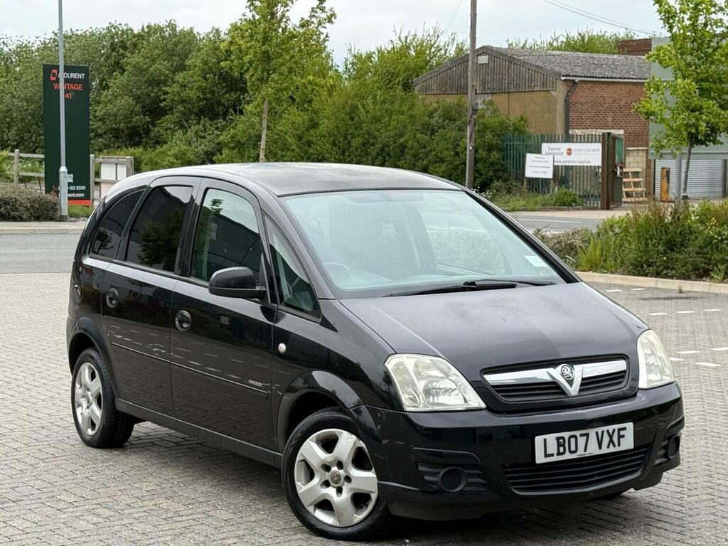 Vauxhall Meriva Mpv 1.6I 16V Energy Ac 200707 Black