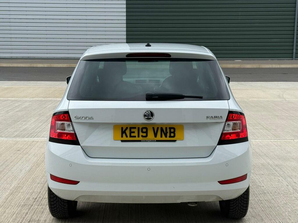 Skoda Fabia Hatchback 1.0 Tsi Se Dsg Euro 6 Ss 201919 KE19VNB White #5