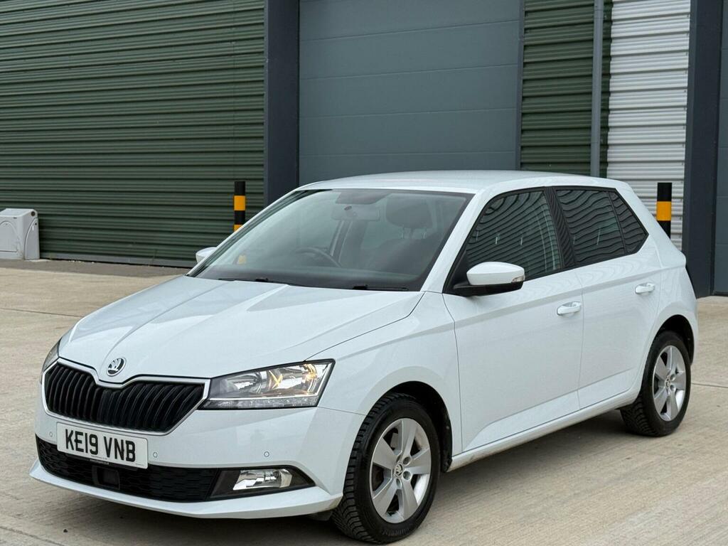 Skoda Fabia Hatchback 1.0 Tsi Se Dsg Euro 6 Ss 201919 KE19VNB White #3