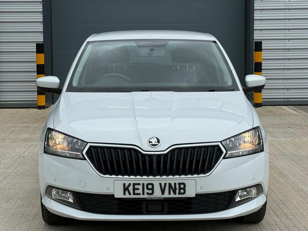 Skoda Fabia Hatchback 1.0 Tsi Se Dsg Euro 6 Ss 201919 KE19VNB White #2