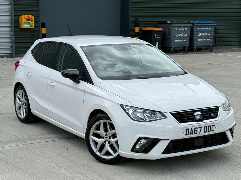 Seat Ibiza Hatchback 1.0 Tsi Fr Euro 6 Ss 201767 DA67ODC White #4