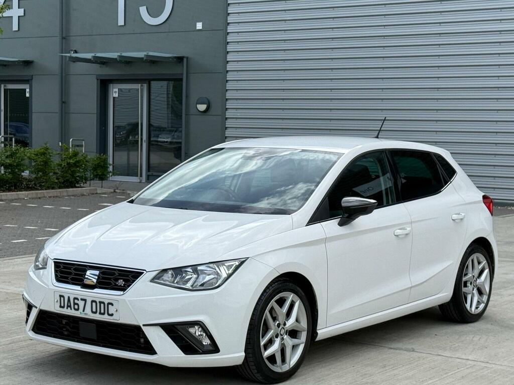 Seat Ibiza Hatchback 1.0 Tsi Fr Euro 6 Ss 201767 DA67ODC White #6