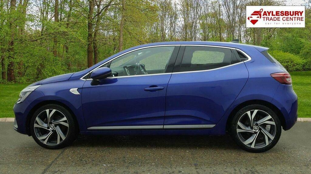 Renault Clio Hatchback 1.6 E-tech Rs Line Euro 6 Ss WJ22HVZ Blue #5