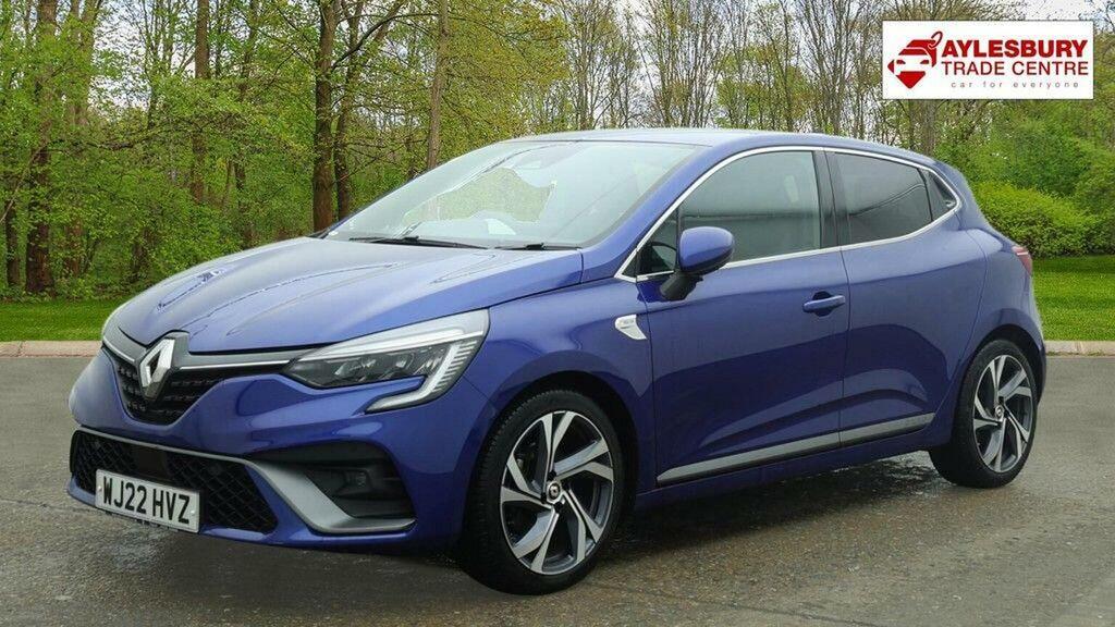 Renault Clio Hatchback 1.6 E-tech Rs Line Euro 6 Ss WJ22HVZ Blue #2