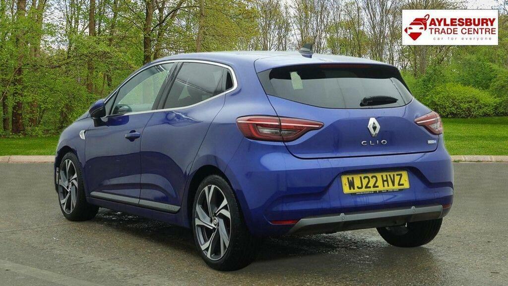 Renault Clio Hatchback 1.6 E-tech Rs Line Euro 6 Ss WJ22HVZ Blue #3