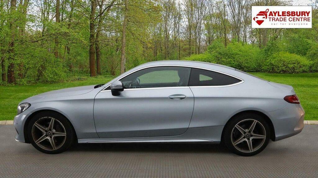 Mercedes-Benz C Class Coupe 2.1 C220d Amg Line G-tronic Euro 6 Ss SG17PRU Silver #6