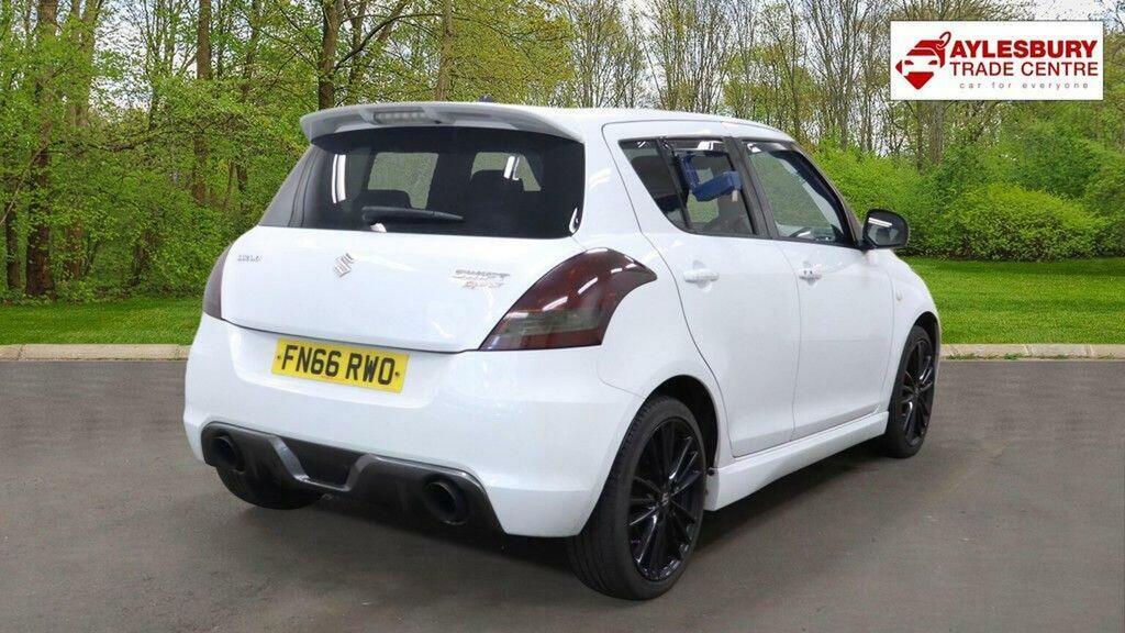 Suzuki Swift Hatchback 1.6 Sport Euro 6 Snav 201666 White #4