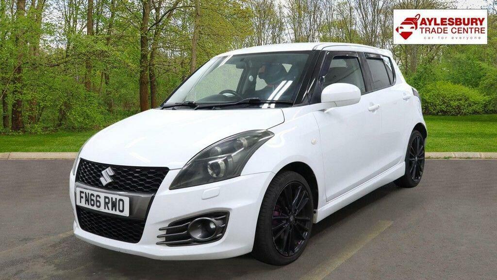Suzuki Swift Hatchback 1.6 Sport Euro 6 Snav 201666 White #2
