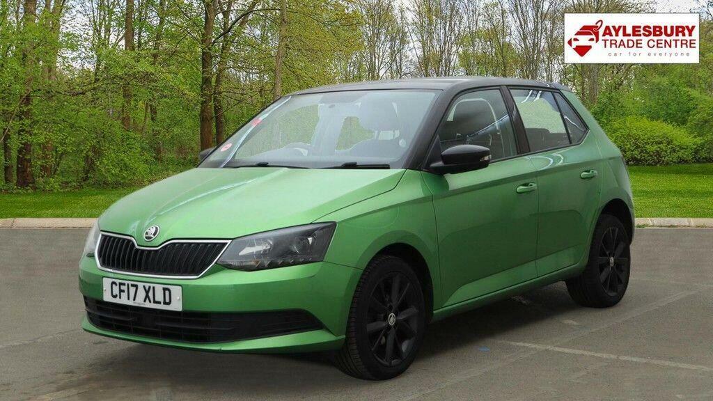 Skoda Fabia Hatchback 1.2 Tsi Colour Edition Euro 6 Ss CF17XLD Green #2