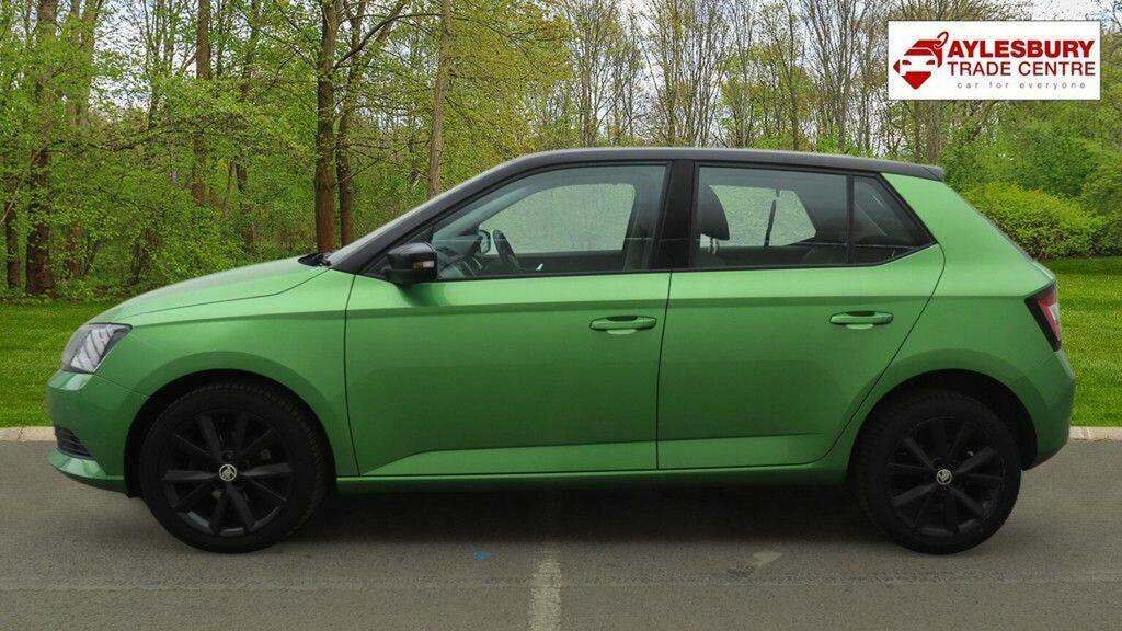 Skoda Fabia Hatchback 1.2 Tsi Colour Edition Euro 6 Ss CF17XLD Green #6