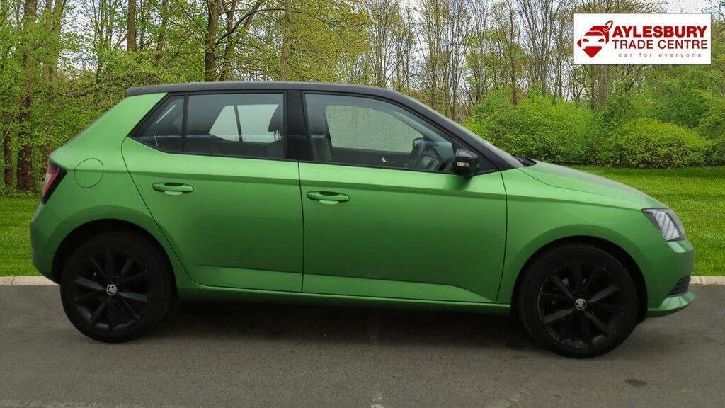 Skoda Fabia Hatchback 1.2 Tsi Colour Edition Euro 6 Ss CF17XLD Green #5