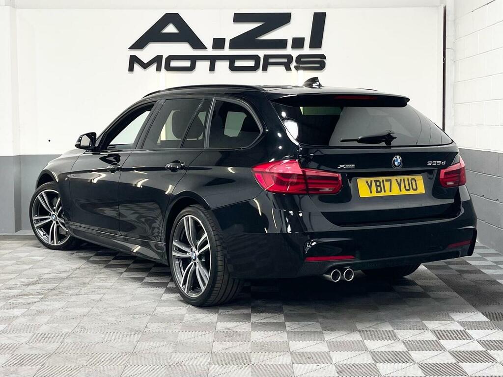 BMW 3 Series 3.0 335D M Sport Touring Xdrive Euro 6 Ss YB17YUO Black #3