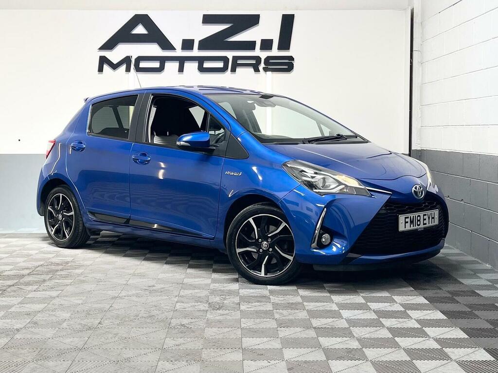 Toyota Yaris 1.5 Vvt-h Design E-cvt Euro 6 Ss 201818 Blue