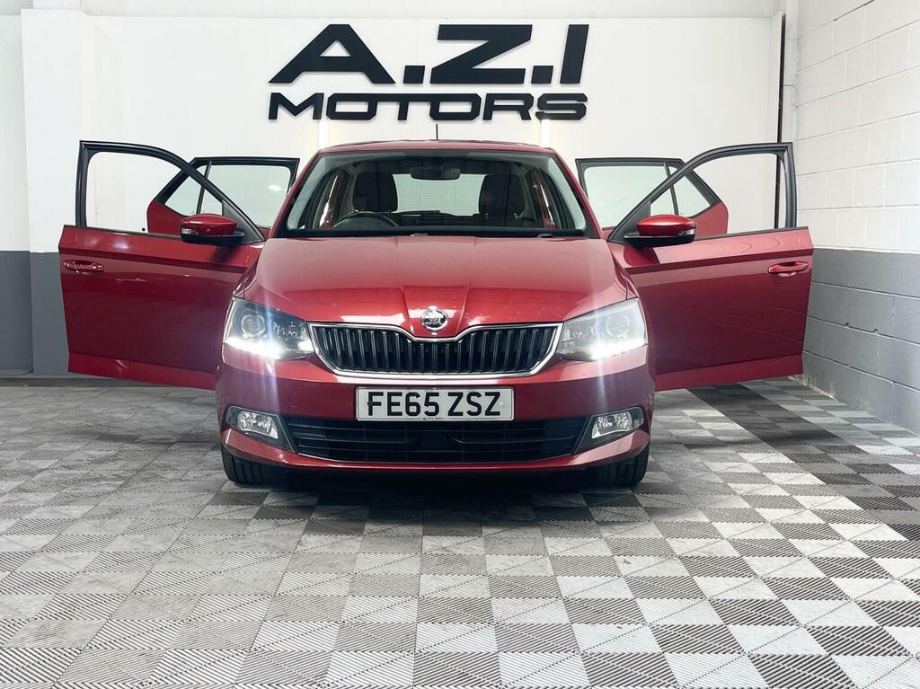 Skoda Fabia 1.2 Tsi Se L Dsg Euro 6 Ss 201565 FE65ZSZ Red #2