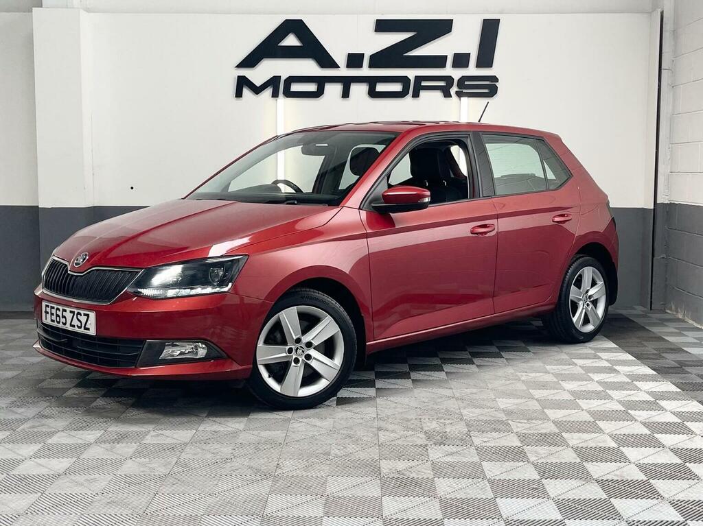 Skoda Fabia 1.2 Tsi Se L Dsg Euro 6 Ss 201565 FE65ZSZ Red #4