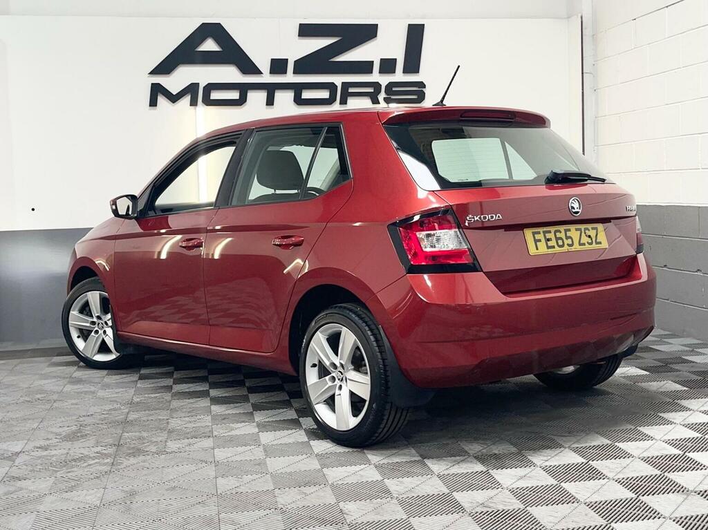 Skoda Fabia 1.2 Tsi Se L Dsg Euro 6 Ss 201565 FE65ZSZ Red #6