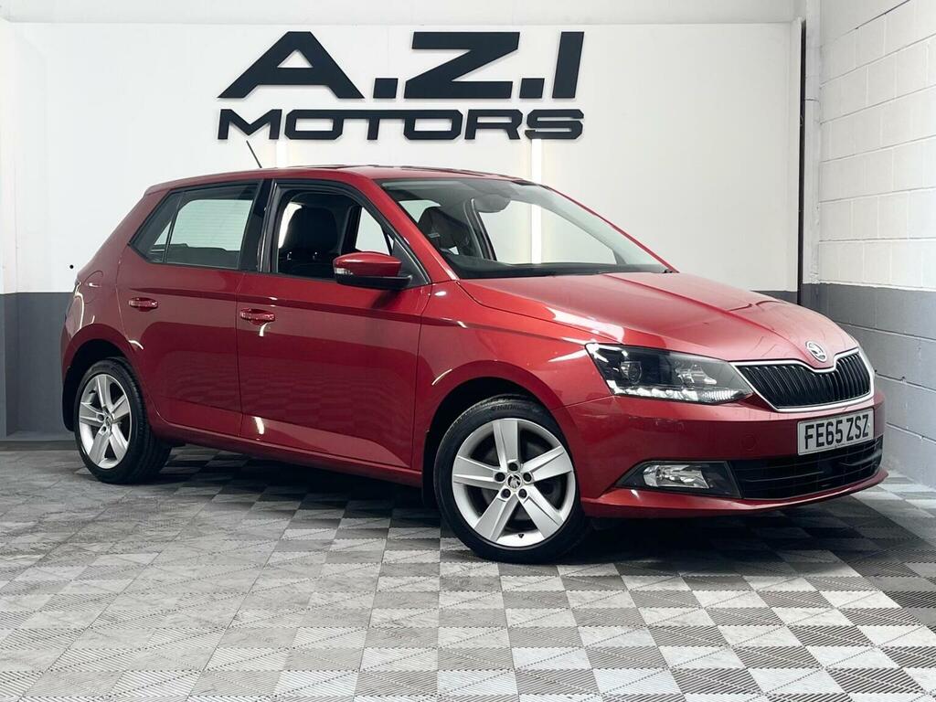 Skoda Fabia 1.2 Tsi Se L Dsg Euro 6 Ss 201565 Red
