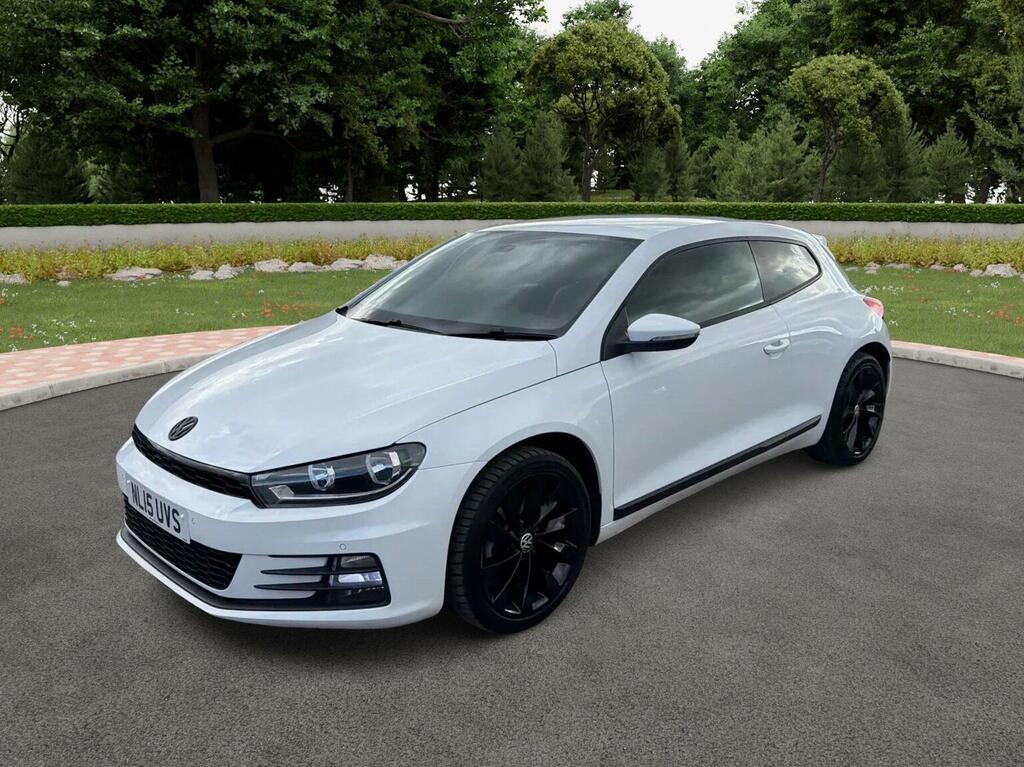 Volkswagen Scirocco 2.0 Tdi Bluemotion Tech Gt Euro 6 Ss 2015 NL15UVS White #2