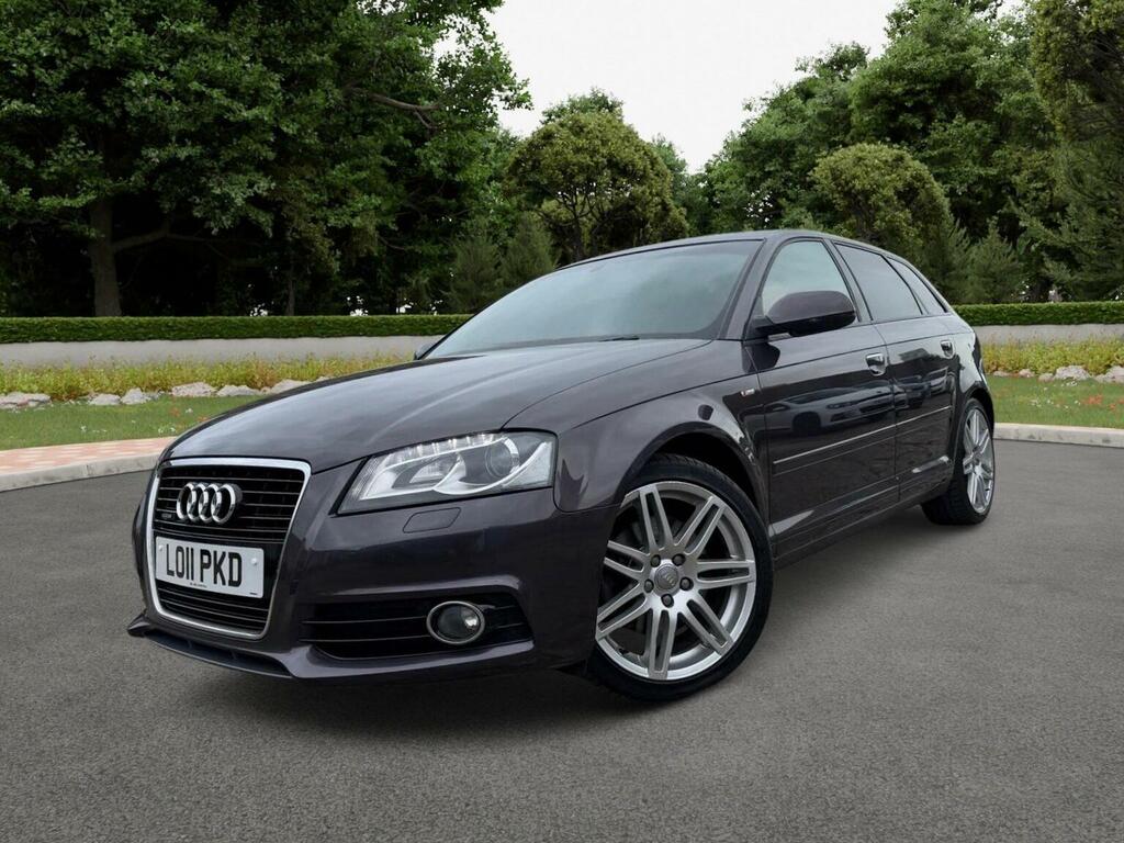 Audi A3 2.0 Tdi S Line Sportback Quattro Euro 5 Ss Grey