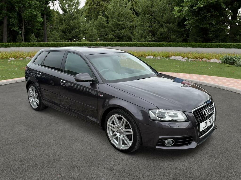 Audi A3 2.0 Tdi S Line Sportback Quattro Euro 5 Ss Grey #4