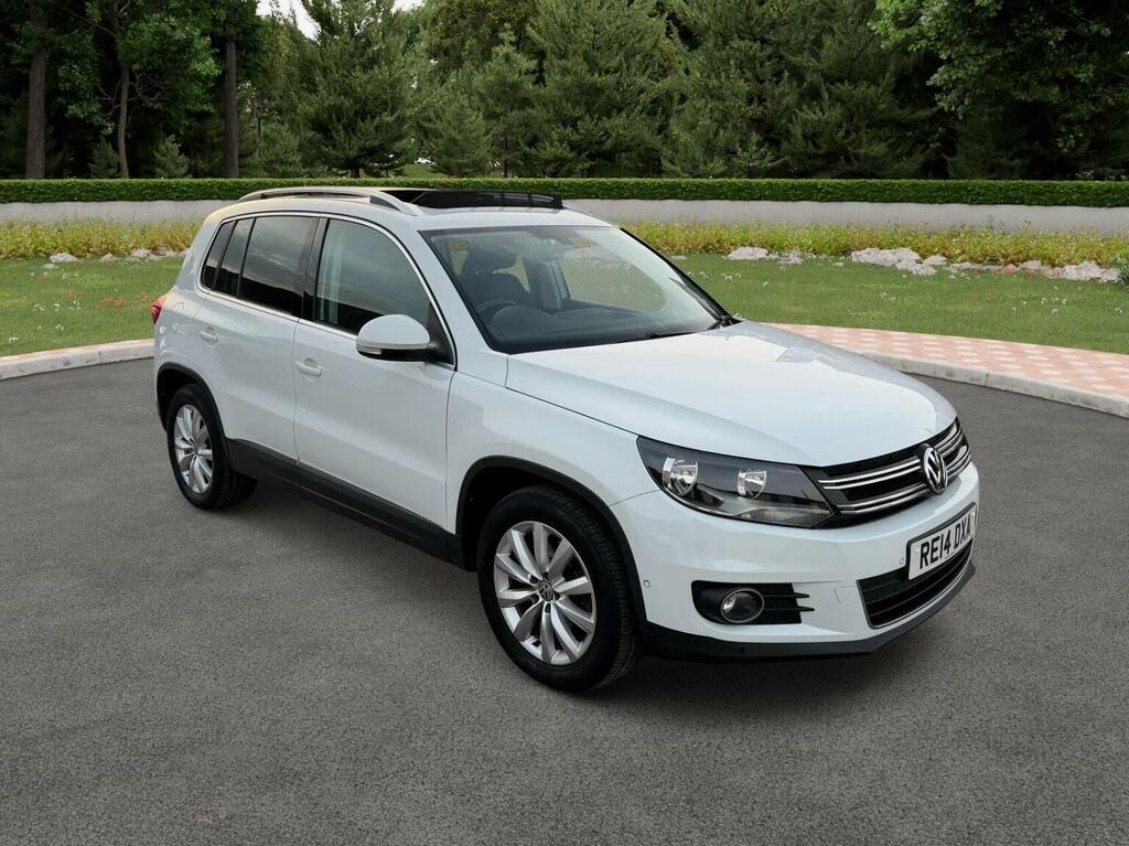 Volkswagen Tiguan 2.0 Tdi Bluemotion Tech Match 2Wd Euro 5 Ss RE14DXA White #4