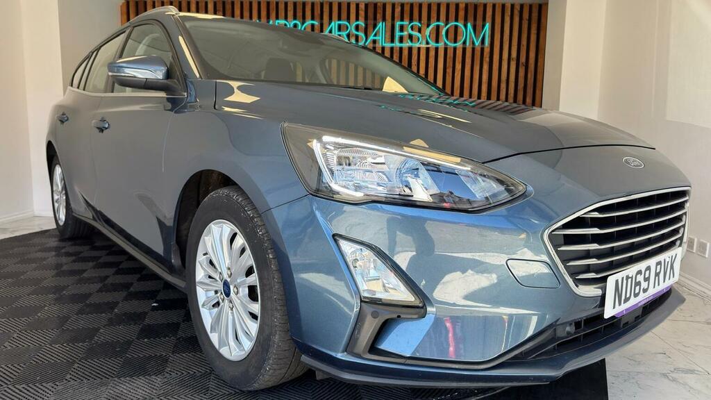 Ford Focus Estate 1.0T Ecoboost Titanium Euro 6 Ss ND69RVK Blue #2