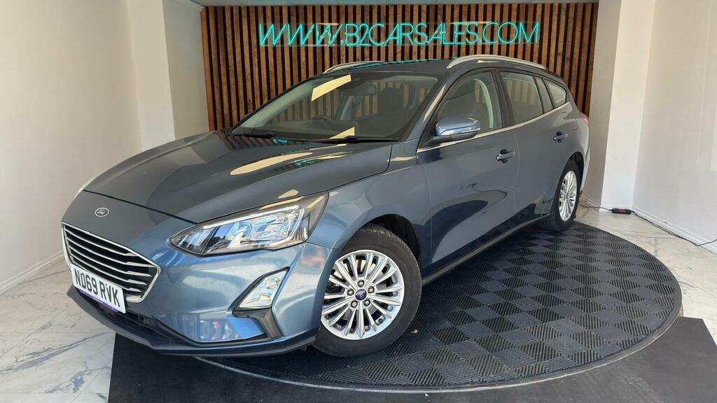 Ford Focus Estate 1.0T Ecoboost Titanium Euro 6 Ss ND69RVK Blue #5