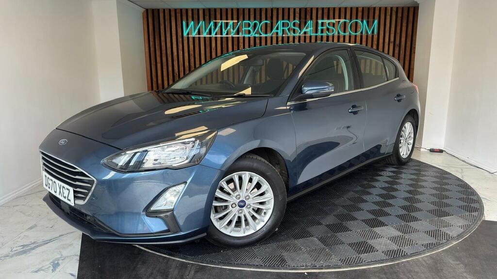 Ford Focus Hatchback 1.0T Ecoboost Titanium Euro 6 Ss DG70XCZ Blue #3