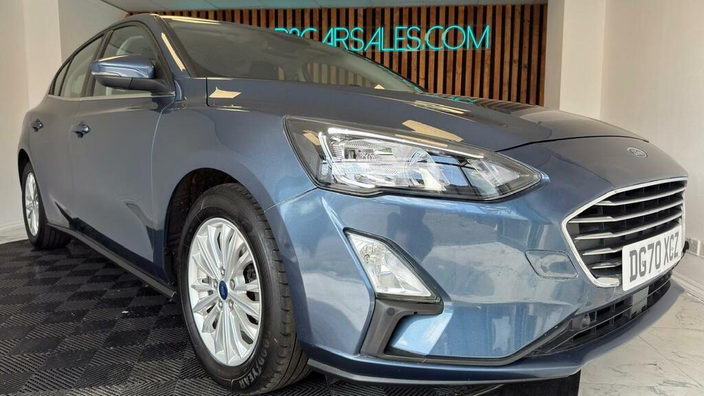 Ford Focus Hatchback 1.0T Ecoboost Titanium Euro 6 Ss DG70XCZ Blue #2