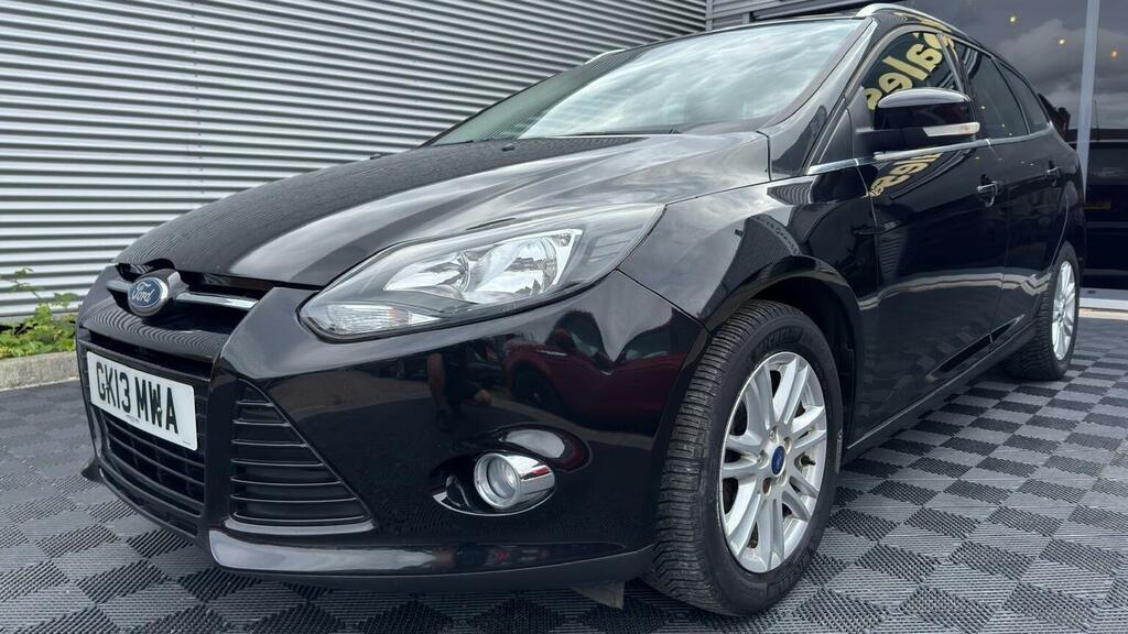 Ford Focus Estate 1.6 Titanium Powershift Euro 5 201313 GK13MWA Black #5