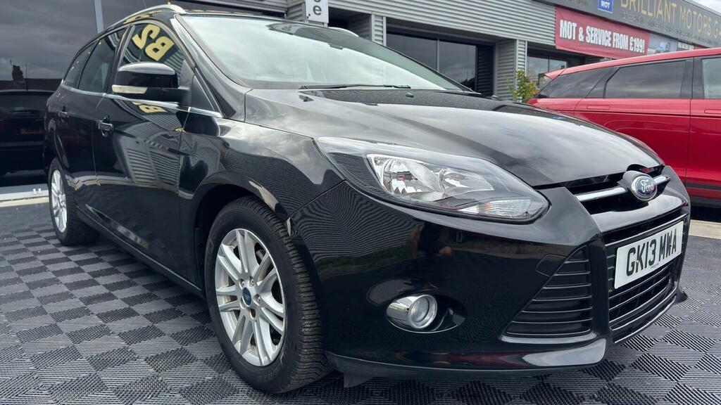 Ford Focus Estate 1.6 Titanium Powershift Euro 5 201313 GK13MWA Black #2