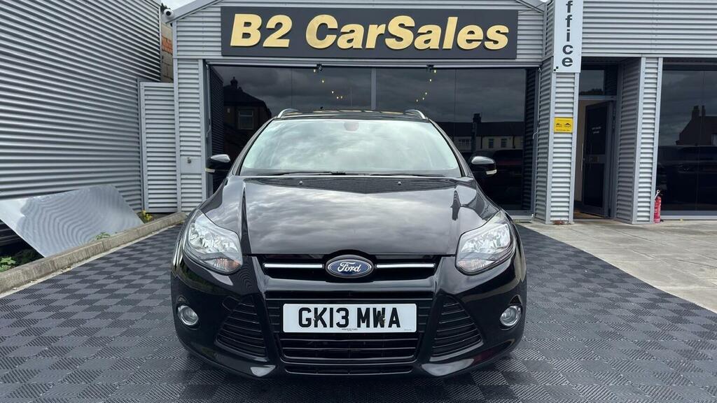 Ford Focus Estate 1.6 Titanium Powershift Euro 5 201313 GK13MWA Black #3