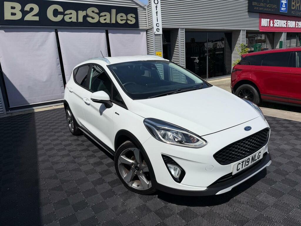 Ford Fiesta Hatchback 1.0T Ecoboost Active 1 Euro 6 Ss CT19NLG White #2