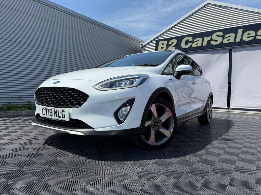 Ford Fiesta Hatchback 1.0T Ecoboost Active 1 Euro 6 Ss CT19NLG White #3