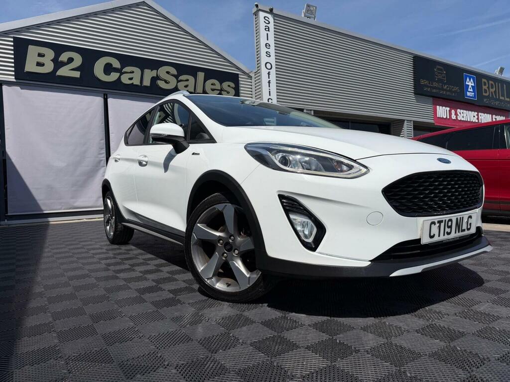 Ford Fiesta Hatchback 1.0T Ecoboost Active 1 Euro 6 Ss White