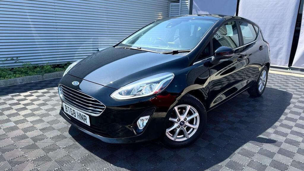 Ford Fiesta Hatchback 1.1 Ti-vct Zetec Euro 6 Ss 2018 BT68HNR Black #5