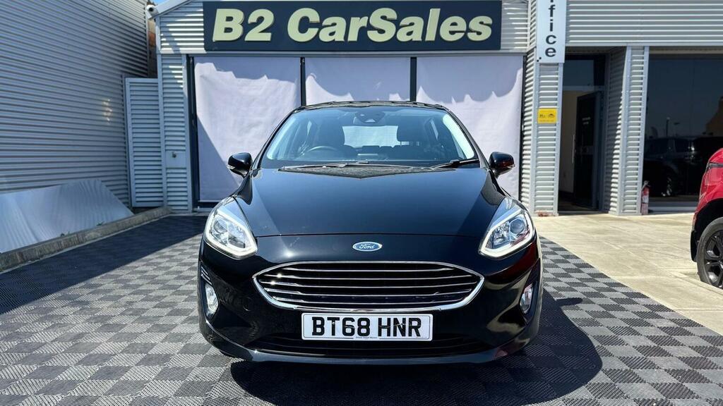 Ford Fiesta Hatchback 1.1 Ti-vct Zetec Euro 6 Ss 2018 BT68HNR Black #3