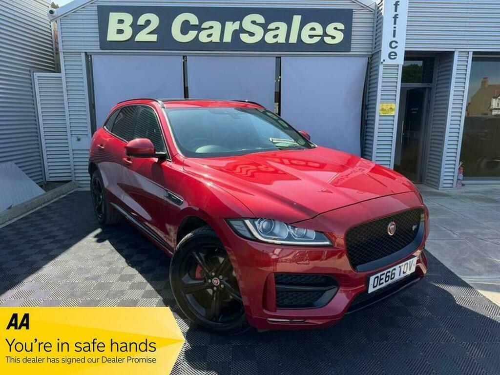Jaguar F-Pace Suv 2.0 D180 R-sport Awd Euro 6 Ss 20 Red