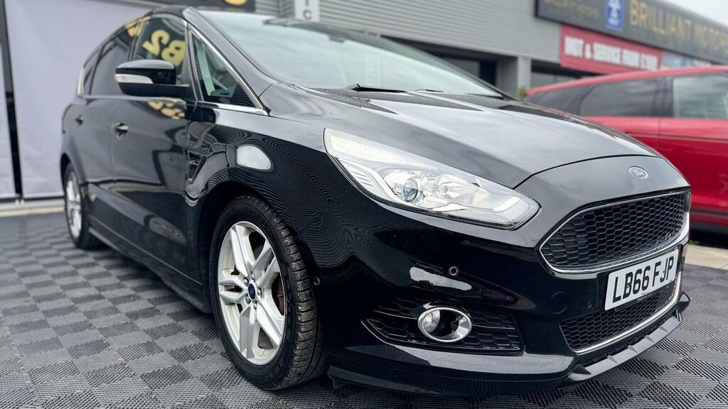 Ford S-Max Mpv 2.0 Tdci Titanium Sport Powershift Euro 6 Ss Black #3