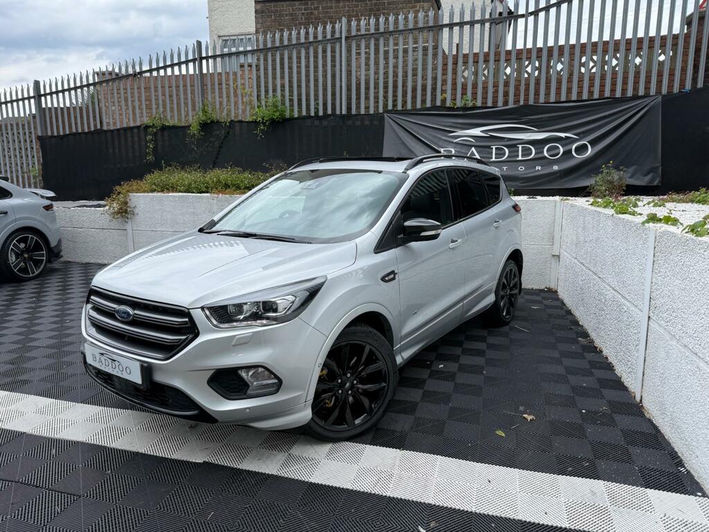 Ford Kuga 2.0 Tdci St-line X Powershift Awd Euro 6 Ss ET68LLF Silver #2