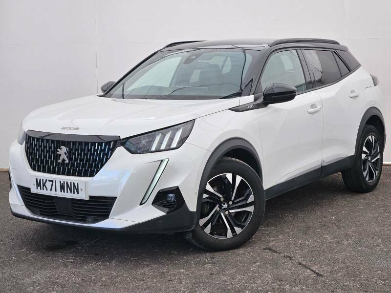 Peugeot 2008 1.5 Bluehdi 110 Gt MK71WNN White #4