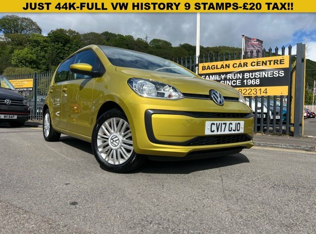 Volkswagen Up 1.0 Move Up Hatchback Euro 6 6 Yellow