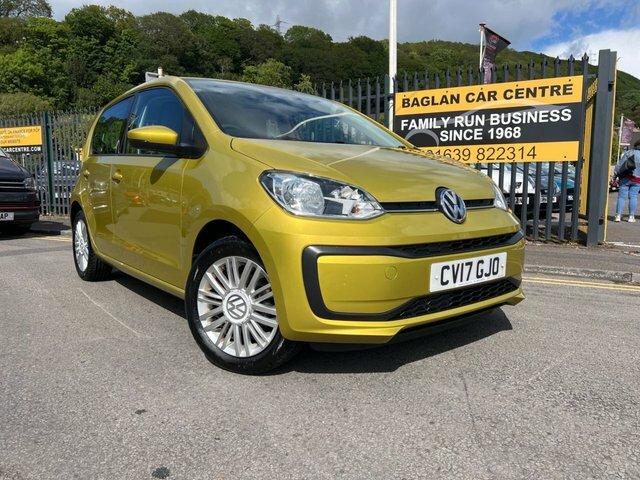 Volkswagen Up 1.0 Move Up Hatchback Euro 6 6 CV17GJO Yellow #4