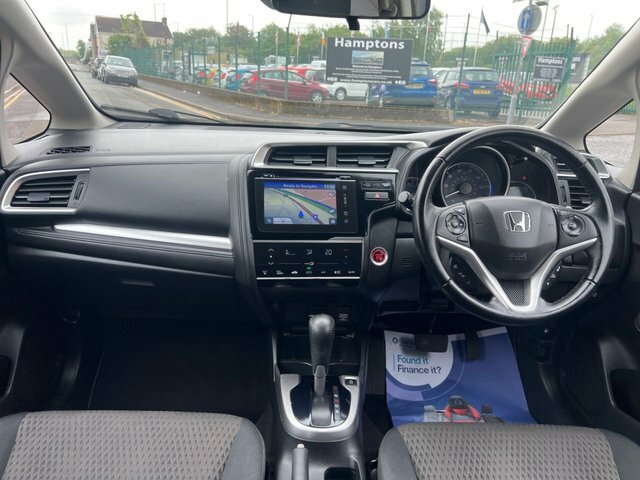 Honda Jazz 1.3 I-vtec Ex Navi Hatchback Cvt Euro 6 MK18VNW Blue #3