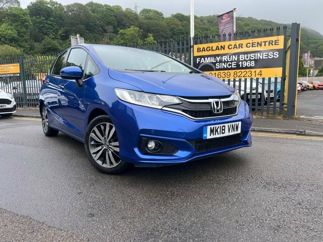 Honda Jazz 1.3 I-vtec Ex Navi Hatchback Cvt Euro 6 MK18VNW Blue #6
