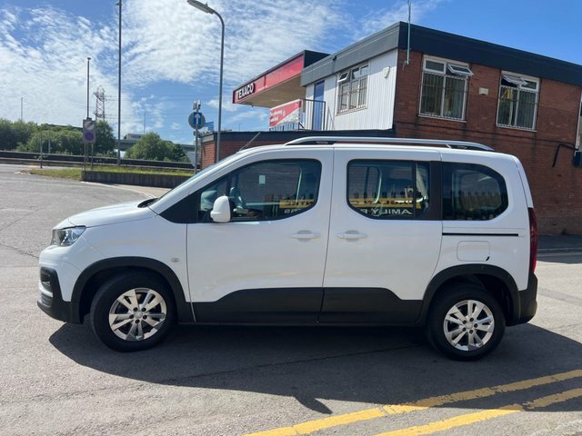 Peugeot Rifter 1.5 Bluehdi Allure Standard Mpv Eat Eur CF19OJD White #6