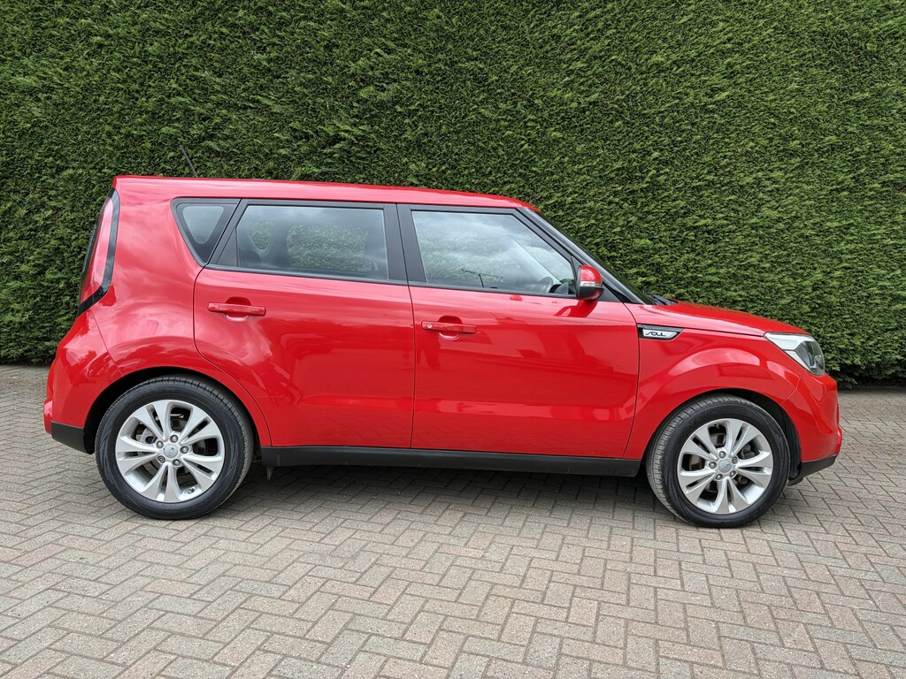 Kia Soul 1.6 Crdi Connect Plus Red #5