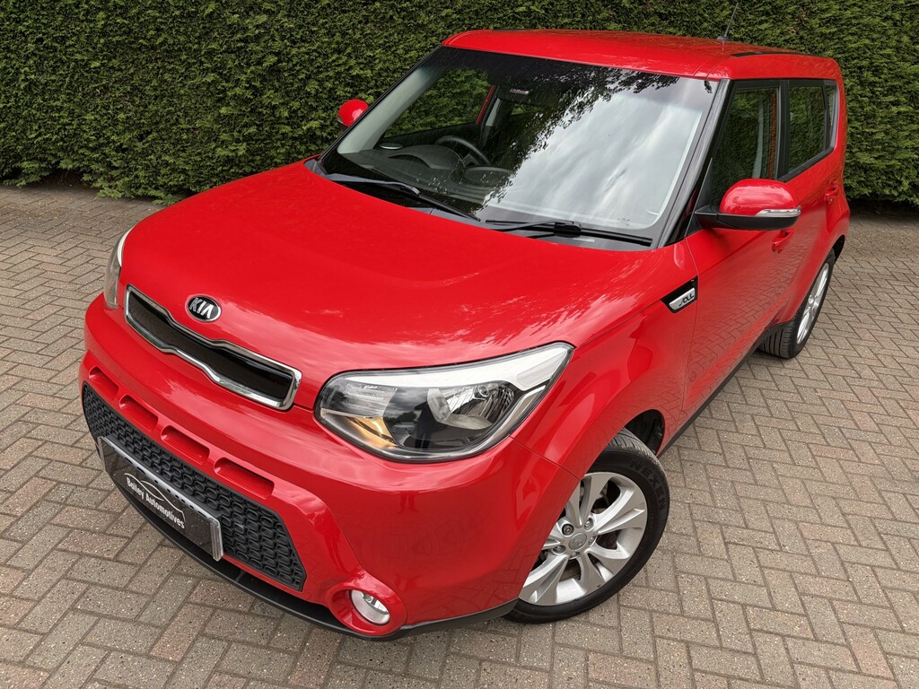 Kia Soul 1.6 Crdi Connect Plus Red #3
